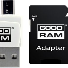 Karta pamięci z adapterem i czytnikiem kart GoodRam All in one M1A4-1280R12 (128GB; Class 10; Adapter, Czytnik kart MicroSDHC, Karta pamięci)