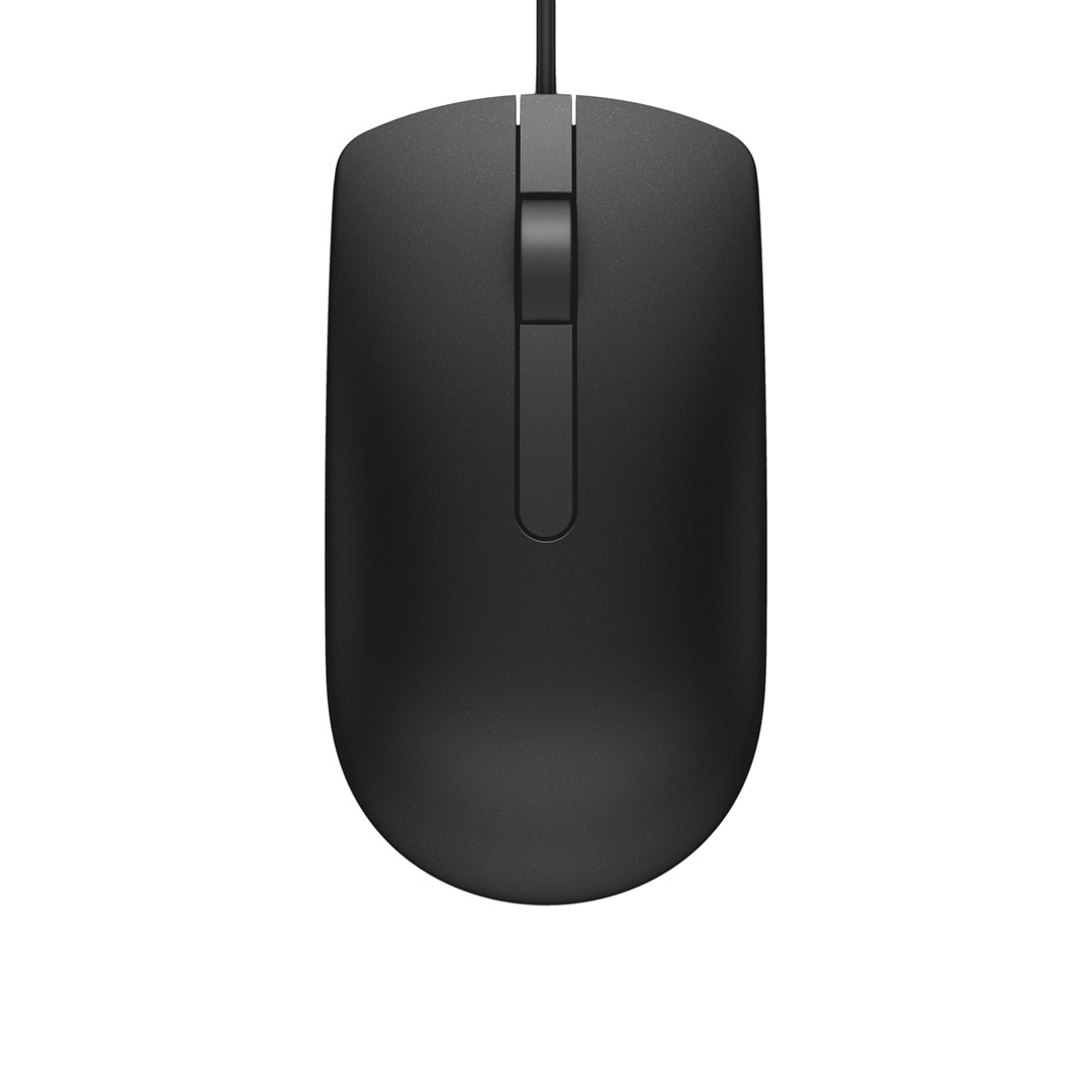 Dell mysz przewodowa MS116 czarna (570-AAIS)