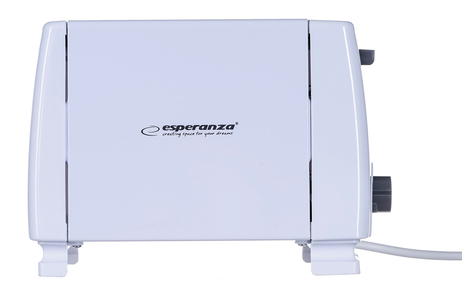 Toster Esperanza Caprese EKT001 (600W; kolor biały) - obrazek 2