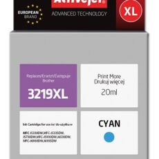 Activejet AB-3219CNX Tusz  (zamiennik Brother LC3219C XL; Supreme; 20 ml; niebieski)