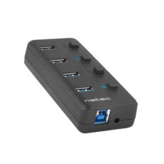 Hub NATEC Mantis 2 NHU-1557 (4x USB 3.0; kolor czarny)