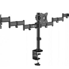 Uchwyt biurkowy do monitora Maclean MC-691 (biurkowy, Obrotowy, Uchylny - 27"; max. 24kg)