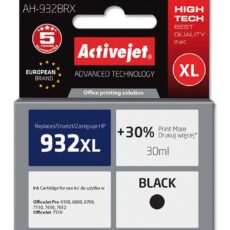 Activejet AH-932BRX Tusz (zamiennik HP 932XL CN053AE; Premium; 30 ml; czarny)