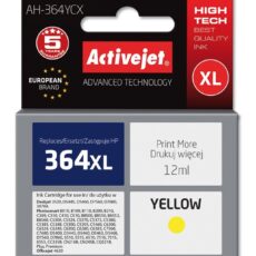 Activejet AH-364YCX Tusz (zamiennik HP 364XL CB325EE; Premium; 12 ml; żółty)