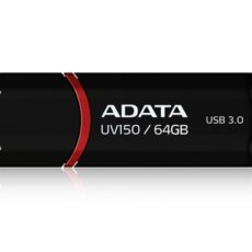 Pendrive ADATA UV150 AUV150-64G-RBK (64GB; USB 3.0; kolor czarny)