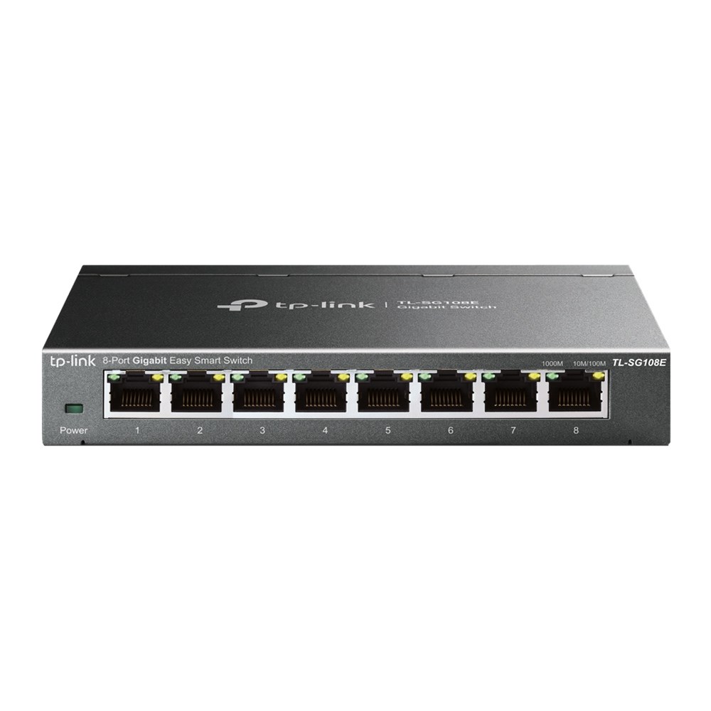 Switch TP-LINK TL-SG108E (8x 10/100/1000Mbps) - obrazek 2