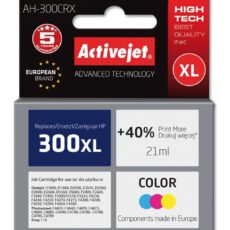 Activejet AH-300CRX Tusz (zamiennik HP 300XL CC644EE; Premium; 21 ml; kolor)