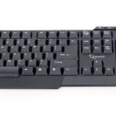 Zestaw klawiatura + mysz membranowa GEMBIRD KBS-WM-02 (USB 2.0; (US); kolor czarny; optyczna)