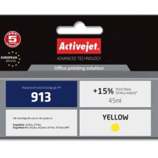 Activejet AH-913YR Tusz (zamiennik HP 913 F6T79AE; Premium; 45 ml; żółty)