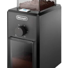Młynek elektryczny do kawy DeLonghi KG 79 (110W; żarnowy; kolor czarny)