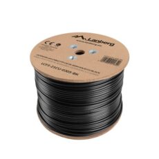 Kabel sieciowy zewnętrzne Lanberg LCF5-21CU-0305-BK (FTP; 305m; kat. 5e; kolor czarny)