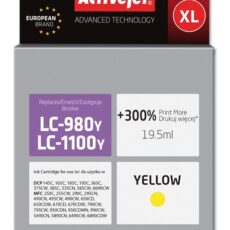 Activejet AB-1100YNX Tusz  (zamiennik Brother LC1100Y/980Y; Supreme; 19,5 ml; żółty)
