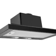 Okap teleskopowy CIARKO SL-NT 60 Glass Czarny (600mm, kolor czarny, front czarne szkło)