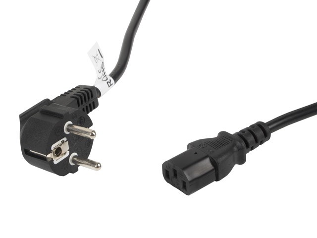 LANBERG KABEL ZASILAJACY VDE CEE 7/7 -> C13 10M - obrazek 2