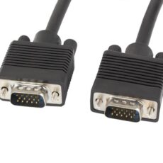 Kabel Lanberg CA-VGAC-10CC-0030-B (D-Sub (VGA) M - D-Sub (VGA) M; 3m; kolor czarny)