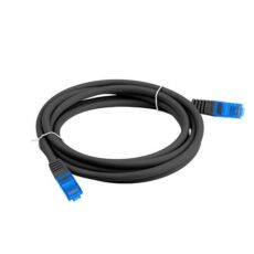 LANBERG PATCHCORD S/FTP KAT.6A 2M CZARNY LSZH CCA (FLUKE PASSED) PCF6A-10CC-0200-BK