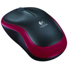 Mysz bezprzewodowa Logitech M185 910-002237 (optyczna; 1000 DPI; kolor czerwony)