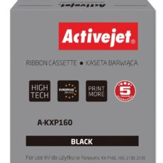 Activejet A-KXP160 Taśma barwiąca (zamiennik Panasonic KXP160; Supreme; czarny)