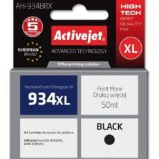 Activejet AH-934BRX Tusz (zamiennik HP 934XL C2P23AE; Premium; 50 ml; czarny)