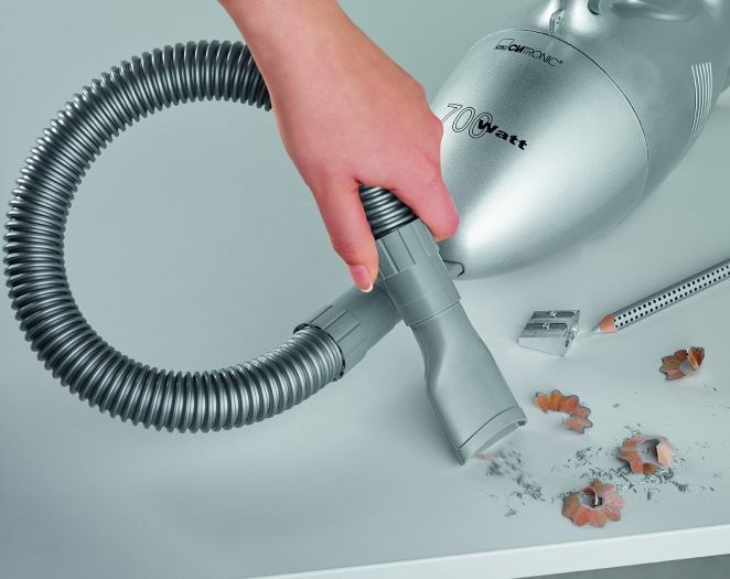 Odkurzacz Clatronic HS 2631 (700W; kolor srebrny) - obrazek 2