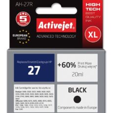 Activejet AH-27R Tusz (zamiennik HP 27 C8727A; Premium; 20 ml; czarny)