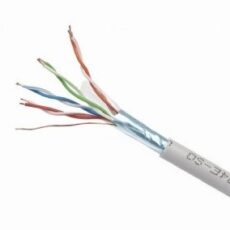 Kabel sieciowy GEMBIRD FPC-5004E-SO/100C (F/FTP; 100m; kat. 5e; kolor szary)