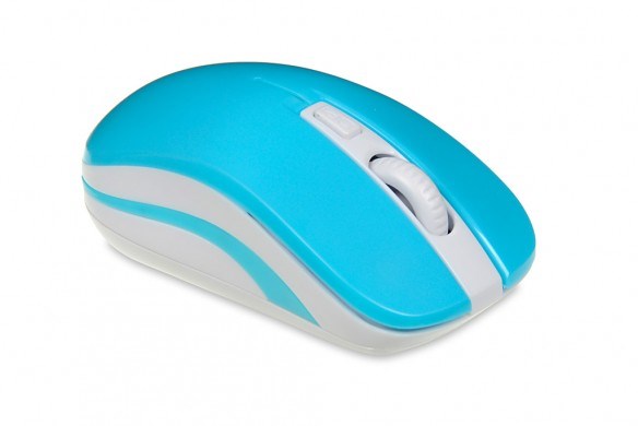 Mysz IBOX LORIINI IMOF008WBL (optyczna; 1600 DPI; kolor niebieski - obrazek 2