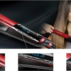 Prostownica do włosów REMINGTON S9600 (46W; kolor czerwony)