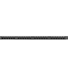 Patch panel Lanberg PPU6-0024-B (0.5U; kat. 6; 24xRJ-45)