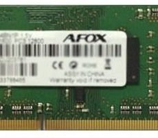 AFOX SO-DIMM DDR3 8G 1600MHZ LV 1,35V AFSD38BK1L