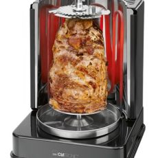 Grill elektryczny do kebabu Clatronic DVG 3686 (pionowy; 1400W; kolor czarny)