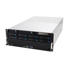 ASUS Rack 4U ESC8000A-E11-SKU4/2.2KW(2+2)/3PCIe/2NVMe AMD EPYC 2x LGA 4094 (SP3) 280W 32xDDR4 3200 8x3.5"/2.5" SATA/SAS*+2NVME 2 - 8 Double Deck 11 2+2 2200W 80 PLUS Titanium