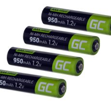 GREEN CELL AKUMULATORKI PALUSZKI 4X AAA R3 950MAH