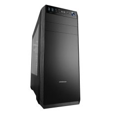 Obudowa MODECOM Oberon Silent AT-OBERON-PS-10-000000-0002 (ATX, ITX, Micro ATX; kolor czarny) (WYPRZEDAŻ)