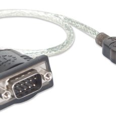 MANHATTAN KONWERTER ADAPTER USB NA RS232/COM/DB9 M