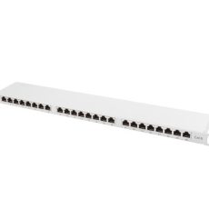 Patch panel Lanberg PPS6-0024-S (0.5U; kat. 6; 24xRJ-45)