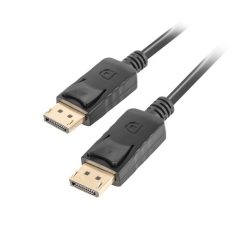 Kabel Lanberg  CA-DPDP-10CC-0018-BK (DisplayPort Męski - DisplayPort Męski; 1,8m; czarny)