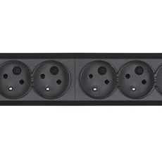 Listwa przeciwprzepięciowa Activejet ACJ Combo 9gn 1,5m (9 x UTE; 10 A; 1,5m; kolor czarny)