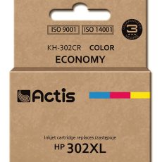 Actis KH-302CR Tusz (zamiennik HP 302XL F6U67AE; Premium; 21 ml; kolor)