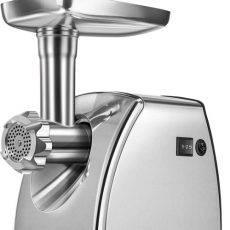 Maszynka do mielenia mięsa MPM  MMM-07M 1800W, 3 sitka z otworami, nasadki do wędlin i pasztecików