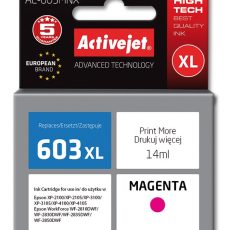 Activejet AE-603MNX Tusz (zamiennik Epson 603XL T03A34; Supreme; 14 ml; czerwony)