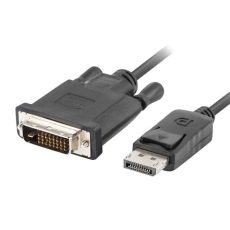 Kabel Lanberg CA-DPDV-10CU-0030-BK (DisplayPort M - DVI-D M; 3m; kolor czarny)