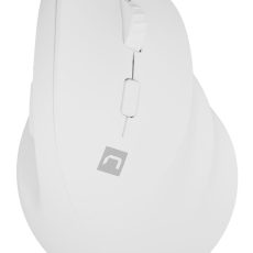 NATEC MYSZ WERTYKALNA CRAKE 2 BEZPRZEWODOWA 2400DPI BT 5.2 +2.4GHZ BIAŁA