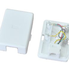 ALANTEC Gniazdo natynkowe telefoniczne, UTP 1xRJ11 (6p4c)