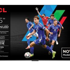 Telewizor TCL 55Q6C QD-Mini LED 55'' 4K Ultra HD Google TV Dolby Atmos DVB-T2 Metaliczny