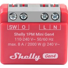 Inteligentny sterownik z pomiarem energii WiFi Shelly 1PM Mini Gen4
