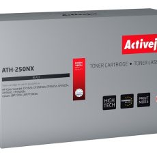 Activejet ATH-250NX Toner (zamiennik HP 504X CE250X, Canon CRG-723HB; Supreme; 10500 stron; czarny)