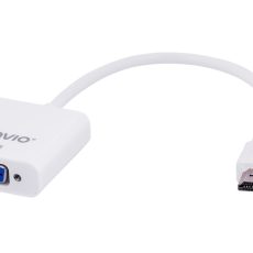 Adapter SAVIO CL-27/B (HDMI M - D-Sub (VGA) F; 0,10m; kolor biały)