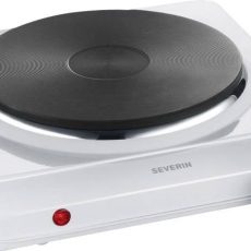 SEVERIN KUCHENKA ELEKTRYCZNA 1 PALN., BIAŁA EMALIA, TERMOSTAT, 1500W DK1091