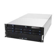 ASUS Rack 4U ESC8000A-E11-SKU1/2.2KW(2+2)/2PCIe/2NVMe AMD EPYC 2x LGA 4094 (SP3) 280W 32xDDR4 3200 8x3.5"/2.5" SATA/SAS*+2NVME 2 - 8 Double Deck 11 2+2 2200W 80 PLUS Titanium